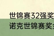 世锦赛32强奖金是多少？（2023斯诺克世锦赛奖金分配方案？）