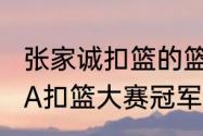 张家诚扣篮的篮筐有多高？（历届NBA扣篮大赛冠军？）