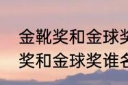 金靴奖和金球奖区别是什么？（金靴奖和金球奖谁名气大？）