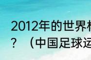 2012年的世界杯中国队的守门员是谁？（中国足球运动员全部名单？）