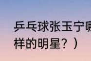 乒乓球张玉宁哪年退役？（三个字一样的明星？）