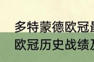 多特蒙德欧冠最佳战绩？（多特蒙德欧冠历史战绩及比分？）