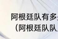 阿根廷队有多少五大联赛主力队员？（阿根廷队队员都有谁？）