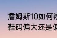 詹姆斯10如何辨别真假？（詹姆斯10鞋码偏大还是偏小？）