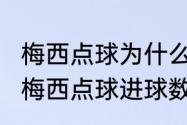 梅西点球为什么这么慢还进了？（c罗梅西点球进球数？）