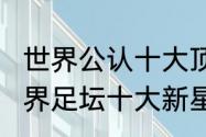 世界公认十大顶级中后卫？（2020世界足坛十大新星中后卫？）