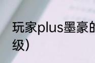 玩家plus墨豪的区别？（剑灵会员等级）