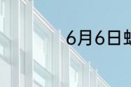 6月6日蚂蚁新村答案