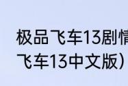 极品飞车13剧情是什么_游戏？（极品飞车13中文版）