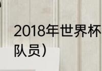 2018年世界杯法国主力阵容（法国队队员）