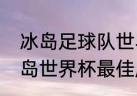 冰岛足球队世界杯最好成绩（18年冰岛世界杯最佳成绩）