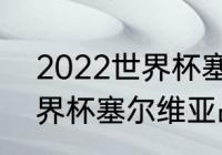 2022世界杯塞尔维亚赛程（2022世界杯塞尔维亚战绩）