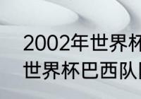 2002年世界杯巴西主力阵容（2002世界杯巴西队阵容名单）