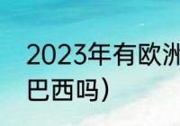 2023年有欧洲杯吗（2023欧洲杯有巴西吗）