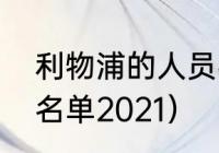 利物浦的人员名单（利物浦主力阵容名单2021）