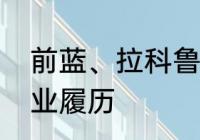 前蓝、拉科鲁尼亚前锋特里斯坦的职业履历