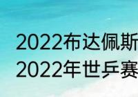 2022布达佩斯世乒赛女单冠军是谁（2022年世乒赛男单冠军是谁）