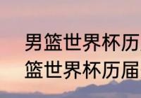 男篮世界杯历届冠军2019（2020男篮世界杯历届冠军）