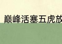 巅峰活塞五虎放现在是什么样的水平