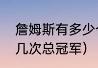 詹姆斯有多少个分区冠军（热火拿过几次总冠军）