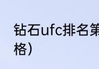 钻石ufc排名第几（ufc数字赛门票价格）