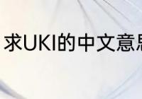 求UKI的中文意思是什么（uki靠谱吗）