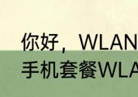 你好，WLAN流量套餐是什么意思（手机套餐WLAN怎么使用）