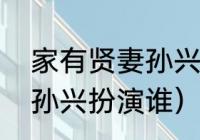 家有贤妻孙兴扮演者（风云雄霸天下孙兴扮演谁）