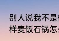 别人说我不是榜样怎么回复？（新榜样麦饭石锅怎么样？）