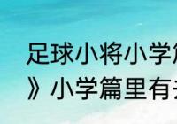 足球小将小学篇结局？（《足球小子》小学篇里有去欧洲比赛没？）