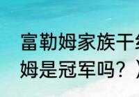 富勒姆家族干红17度葡萄酒？（富勒姆是冠军吗？）