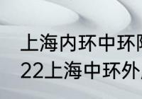 上海内环中环限行时间和范围？（2022上海中环外牌限行时间？）