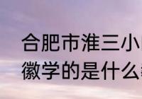 合肥市淮三小的教学质量好吗？（安徽学的是什么教材？）