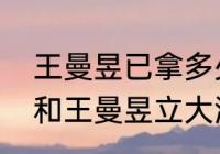 王曼昱已拿多少世界冠军？（孙颖莎和王曼昱立大满贯还差什么？）