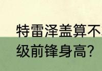 特雷泽盖算不算顶级中锋？（足坛顶级前锋身高？）