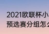 2021欧联杯小组出线规则？（欧洲杯预选赛分组怎么出线？）