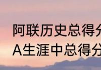 阿联历史总得分排名？（易建联在NBA生涯中总得分是多少？）