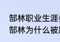 郜林职业生涯参加了多少场比赛？（郜林为什么被踢出国家队？）