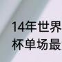 14年世界杯阿根廷梅西进球数（世界杯单场最大比分纪录）