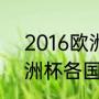 2016欧洲杯法国队阵容（2021年欧洲杯各国球队阵容）