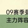 09赛季曼联阵容（98-99赛季曼联的主力阵容）