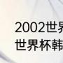 2002世界杯详细比分（2002年日韩世界杯韩国队输给谁）