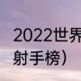 2022世界杯金靴奖排名（历届世界杯射手榜）