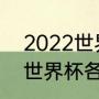 2022世界杯欧洲杯所有比赛（2022世界杯各队世界排名）