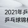 2021年乒乓球锦标赛赛程（2021世界乒乓球锦标赛赛程）