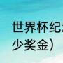 世界杯纪念钞价格（世界杯50元是多少奖金）