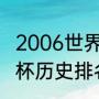 2006世界杯巴西分组（克罗地亚世界杯历史排名）