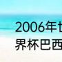 2006年世界杯巴西队阵容（06年世界杯巴西阵容）