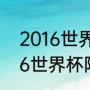 2016世界杯决赛是哪两个国家（2016世界杯阿根廷全部比赛）