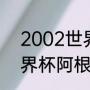 2002世界杯阿根廷第几名（02年世界杯阿根廷小组排名）